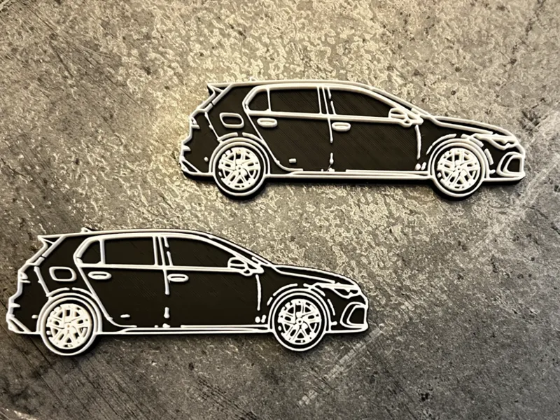 Volkswagen golf R 2025 Keychain