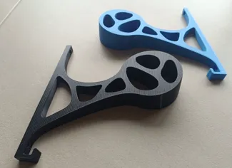 Awesome wall helmet hanger