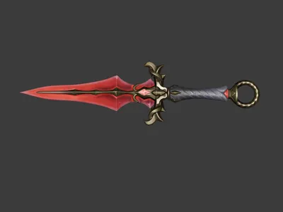 Overwatch_Kiriko_Crimson-Court_Kunai