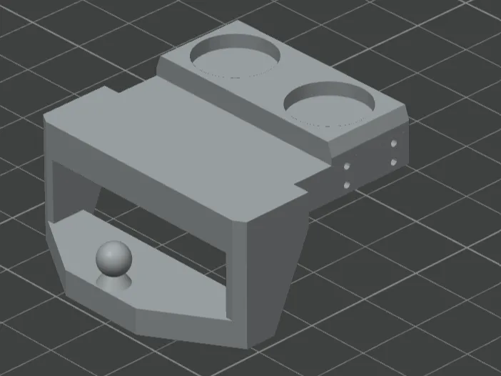 SCX24 TOW BAR KRC V3 ALIAN