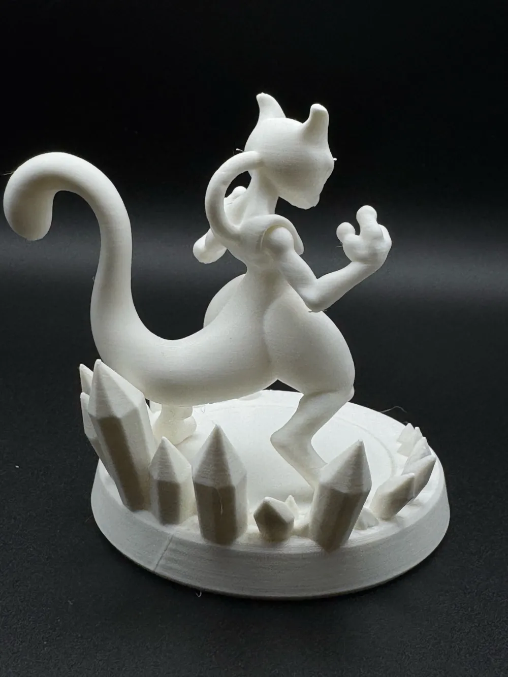 Improved Mewtwo with separate base - Free 3D Print Model - MakerWorld