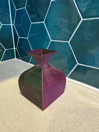 Square Brandy Vase