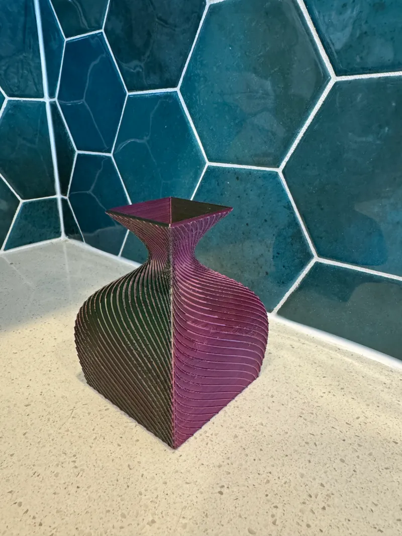 Square Brandy Vase