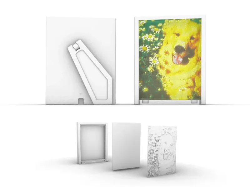 Litophane Complete Kit Logoless - Bambulab Frame