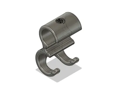 Wheel holder for bicycle trailer
