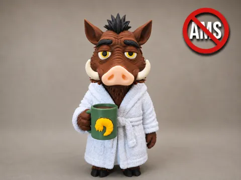 Accesorio para impresora 3D: Hakuna Ma-Tired - Warthog (No AMS) — referencia de MakerWorld