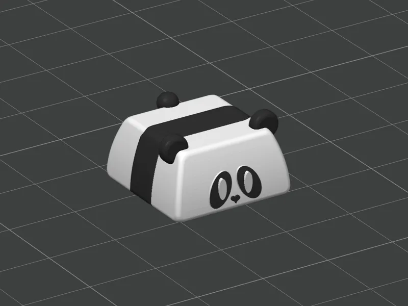 XDA Keycap - Panda