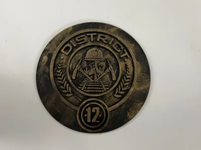 Hunger Games District Tokens