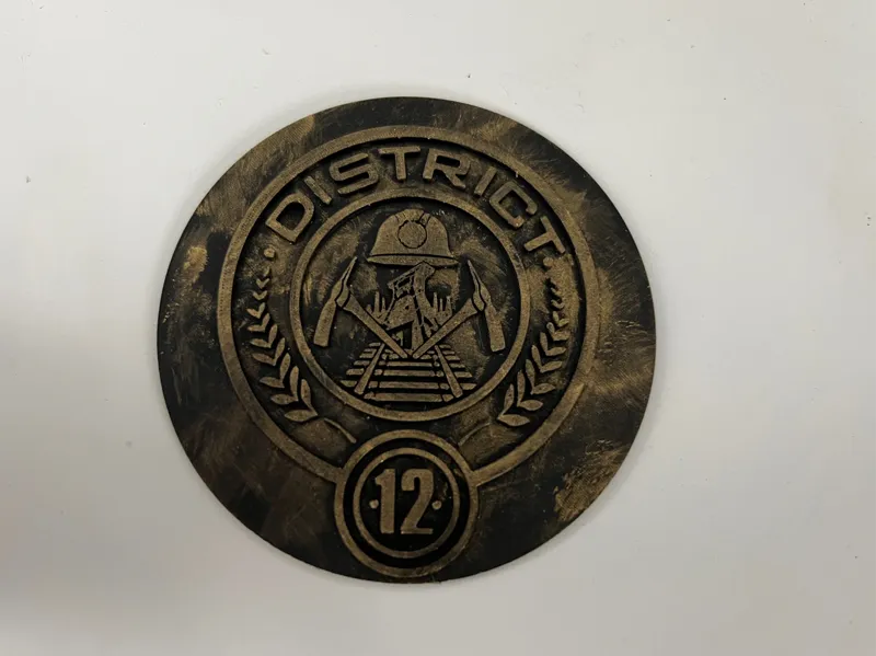 Hunger Games District Tokens