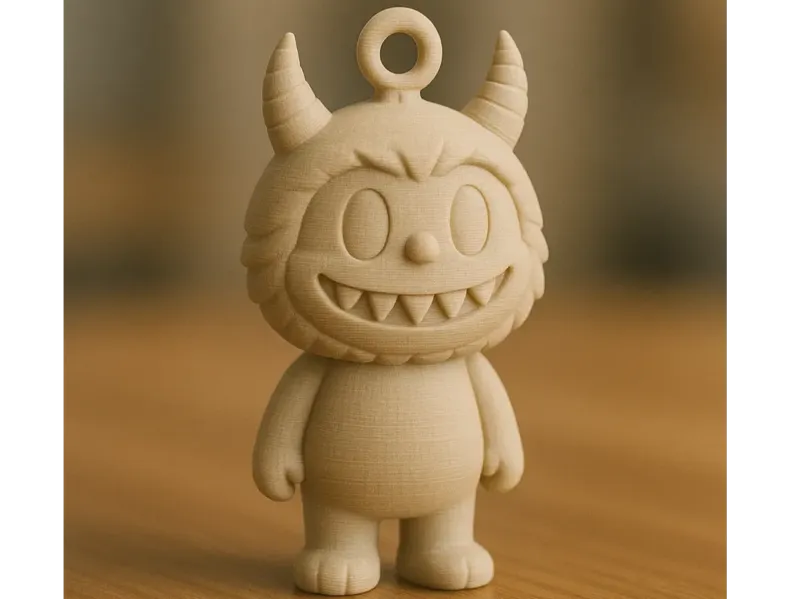 Happy Monster Keychain