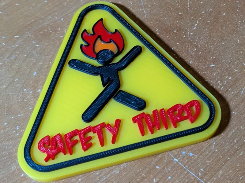 Safety Third Magnet
