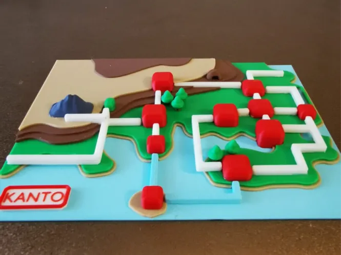 Mappa pokemon di Kanto