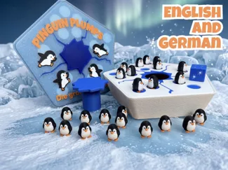 Pinguin (Penguin) Plumps - Family & Travel Game!