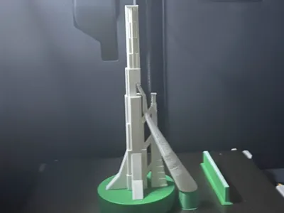 PARKOUR Reborn Vertex Tower Statue Model