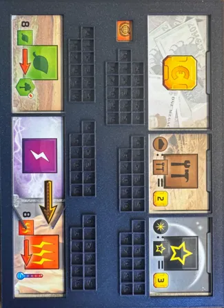 TERRAFORMING MARS - Player Mat overlay