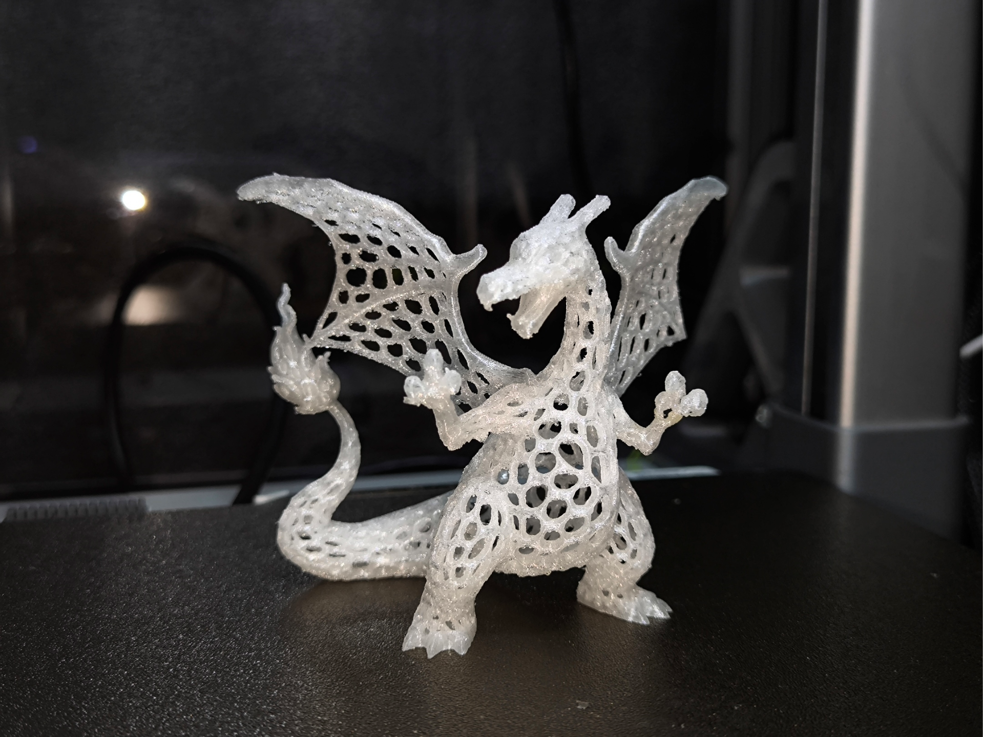 Voronoi Glurak / Charizard Pokemon Decoration Art