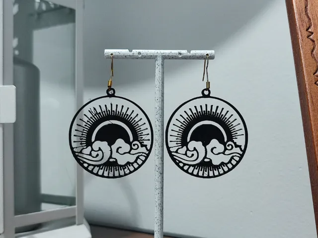 Aretes Amanecer Nipón