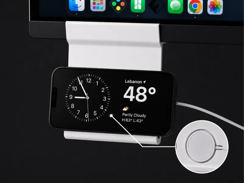 Magsafe Under Monitor iPhone Holder
