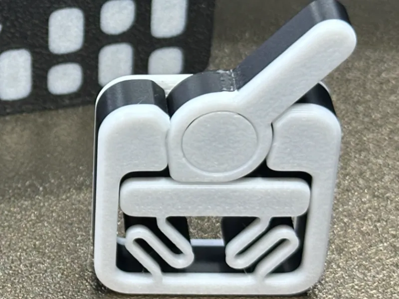 Multicolor Fidget Toggle Switch