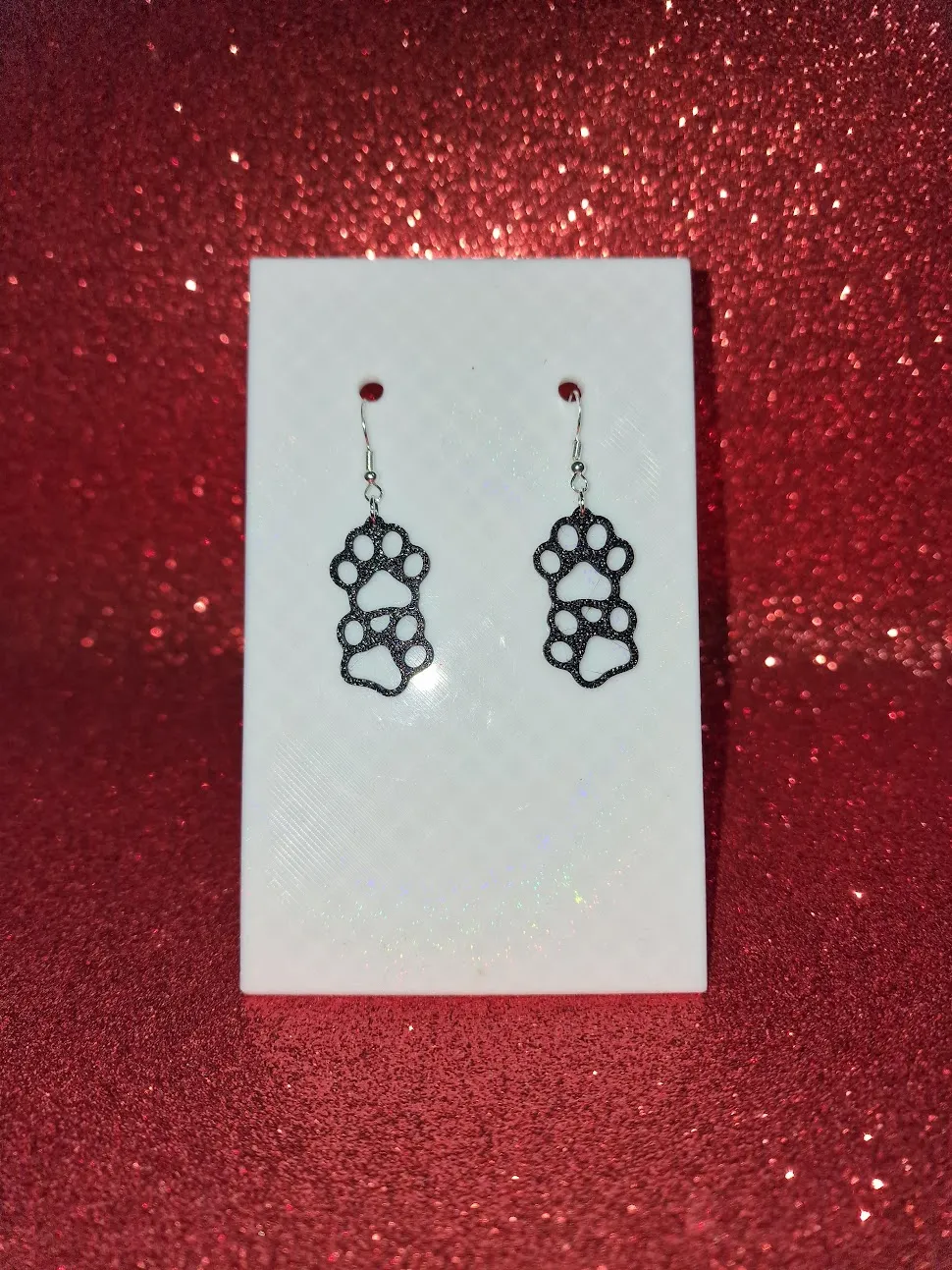 Little paws earrings view 2