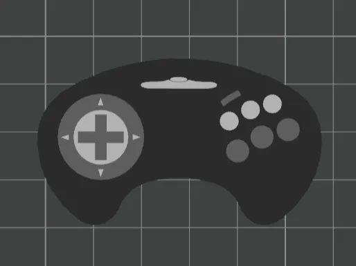 Llavero Joystick Sega