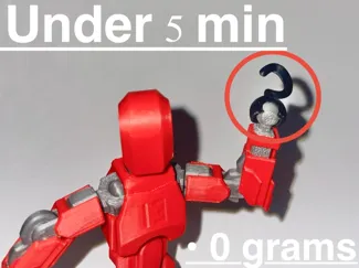 Parachute hand to dummy 13