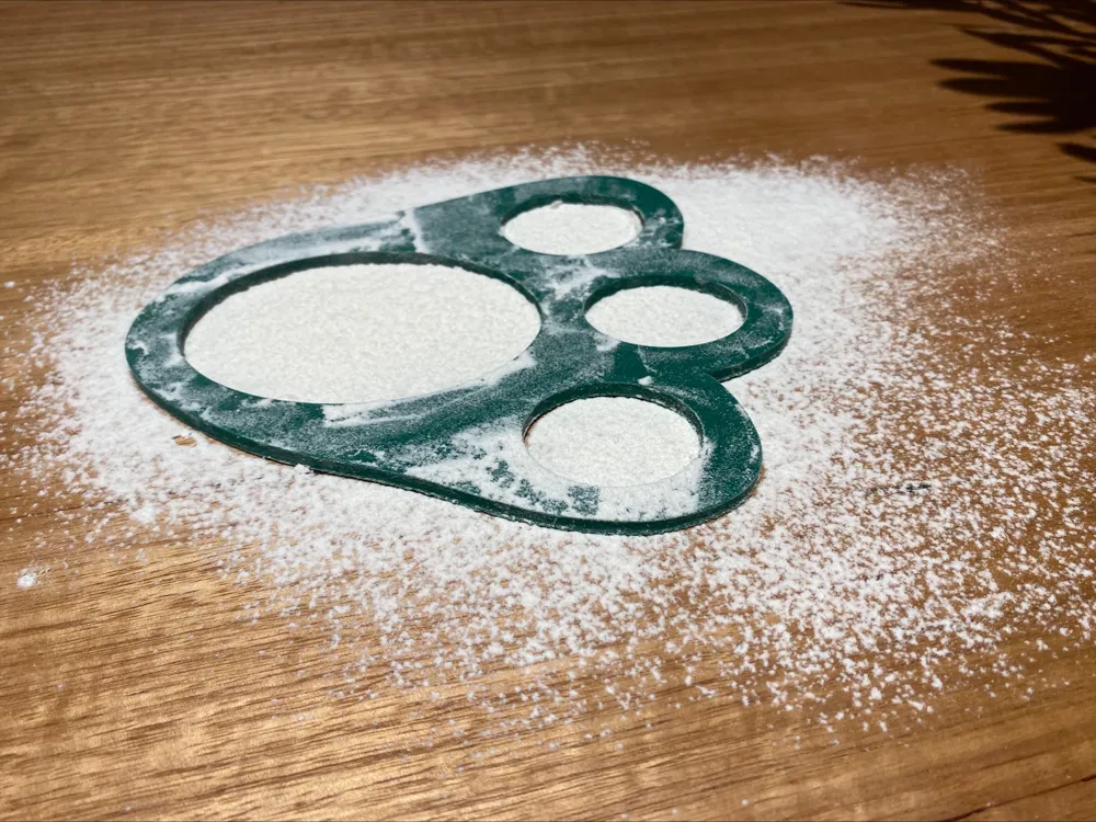 Easter Bunny Footprint Stencil by Paddy - MakerWorld