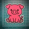 Pig - 0.2mm layer, 2 walls, 15% infill
