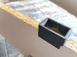 Board edge banding adhesive applicator