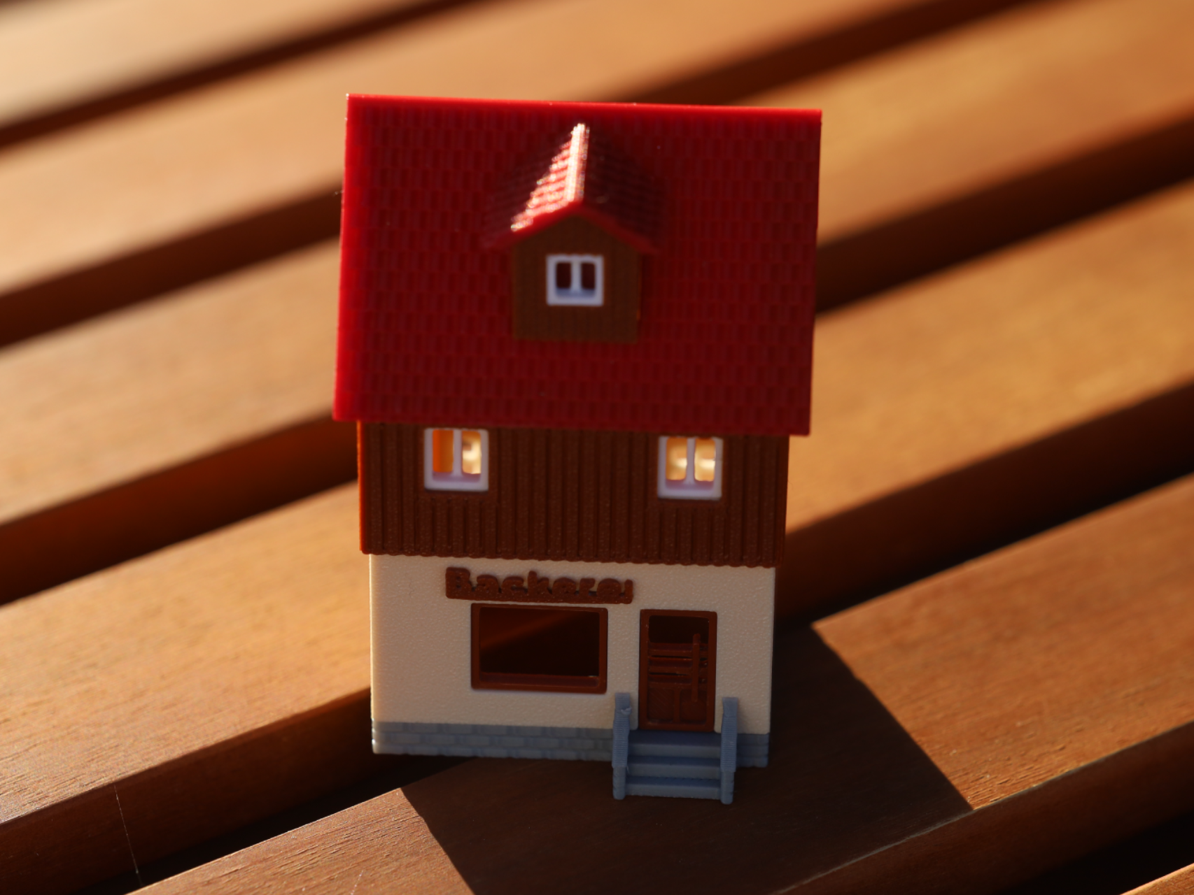 Vintage Timbered Bakery (1:87 TT / 1:120 HO)