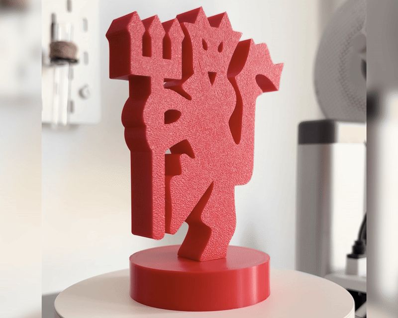 Manchester Red Devil Mini Figurine