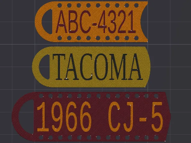 TAG KEYCHAIN CONFIGURATOR