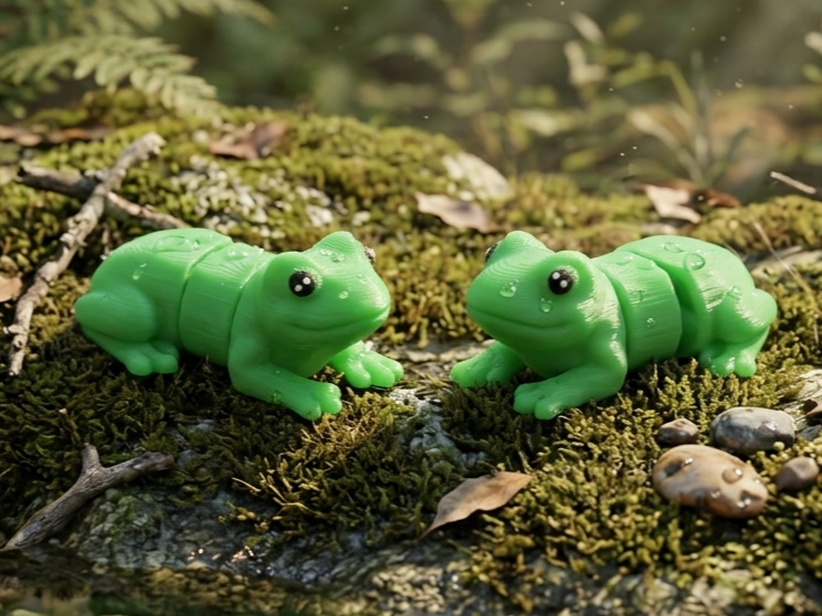 mini flexi frog