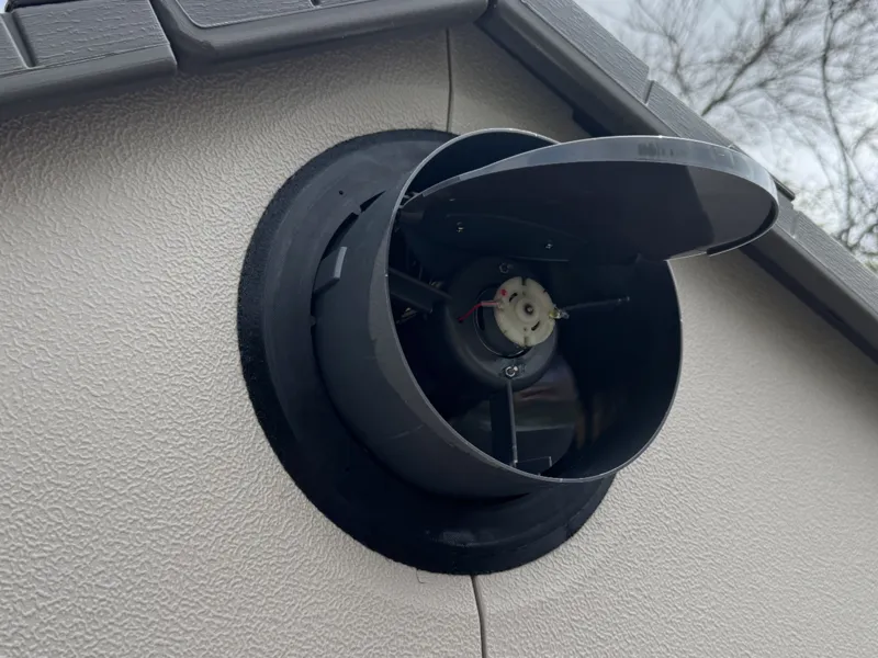 Lifetime shed 6446 vent / solar fan mount adapter