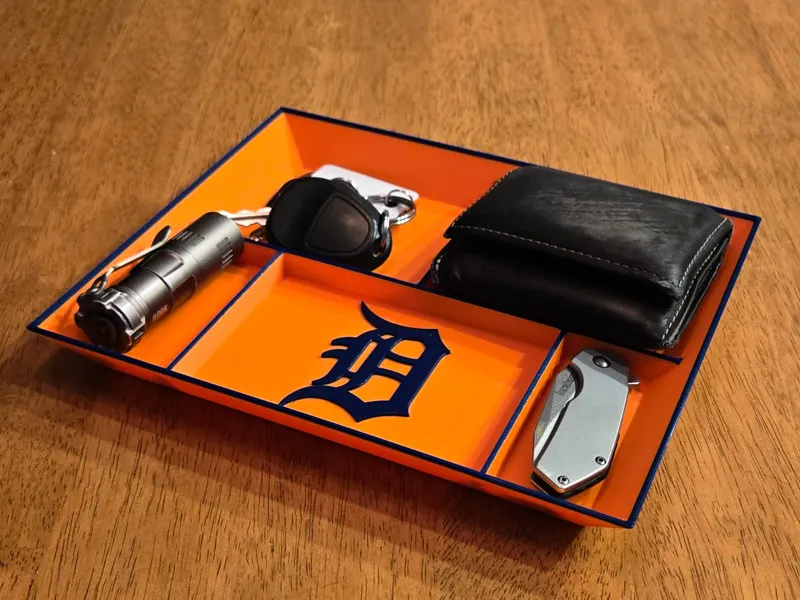 Detroit Tigers ~ EDC Dump Tray Organizer