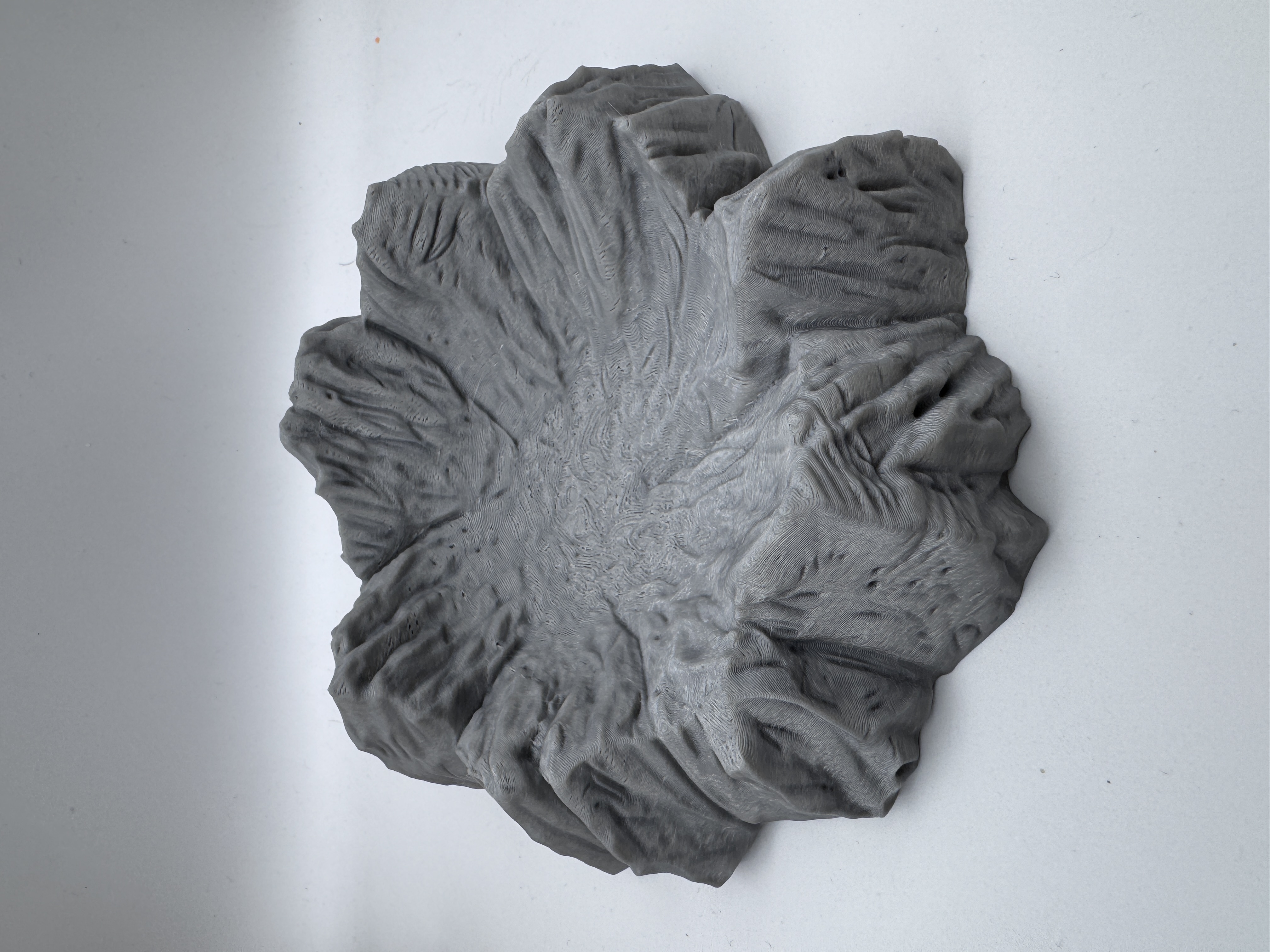 Miniatura 2 do modelo 3D 火山地貌收纳盘