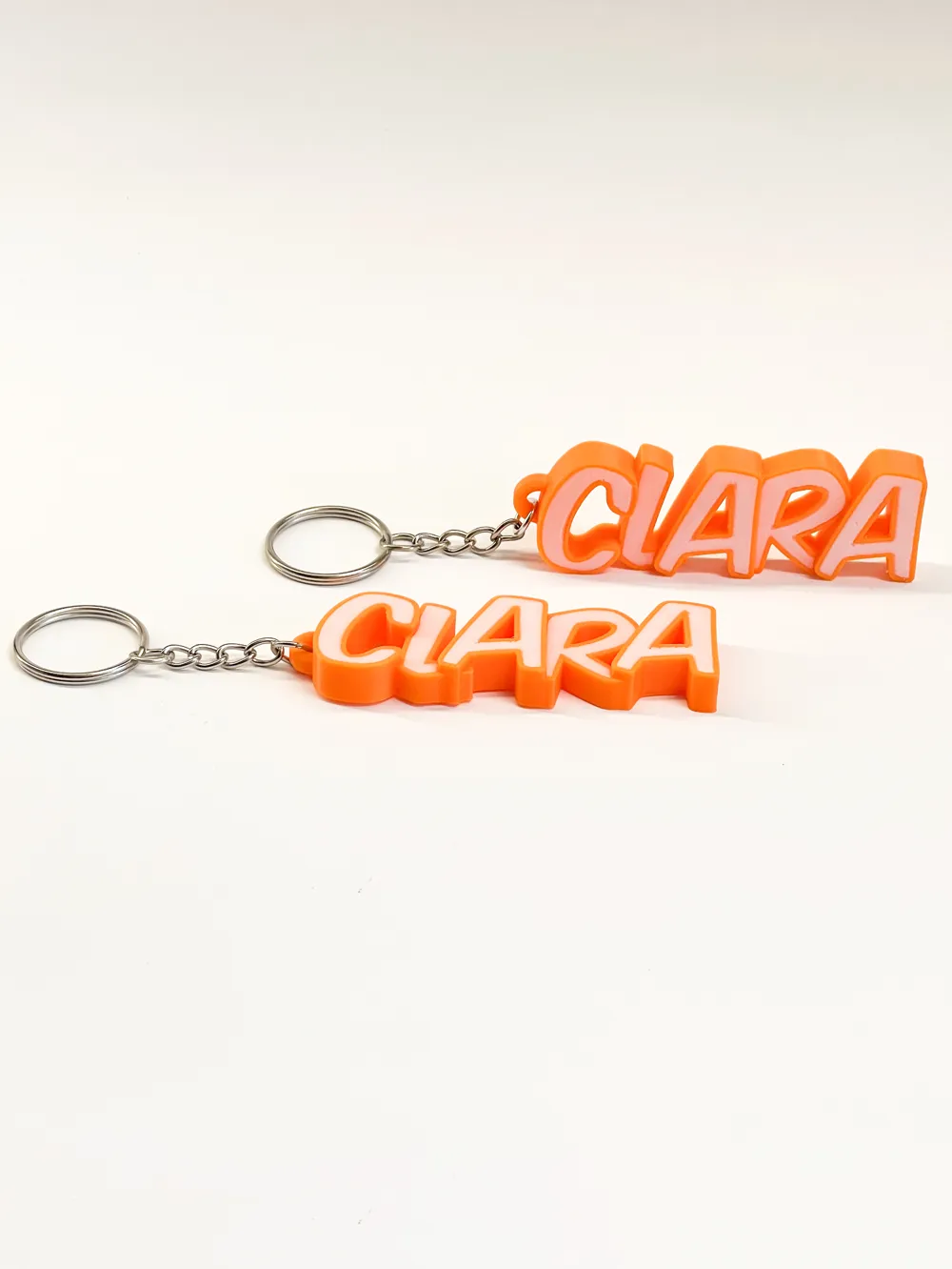 Lovely keychain with the name Clara by 3D PittiMakerWorld: Download ...