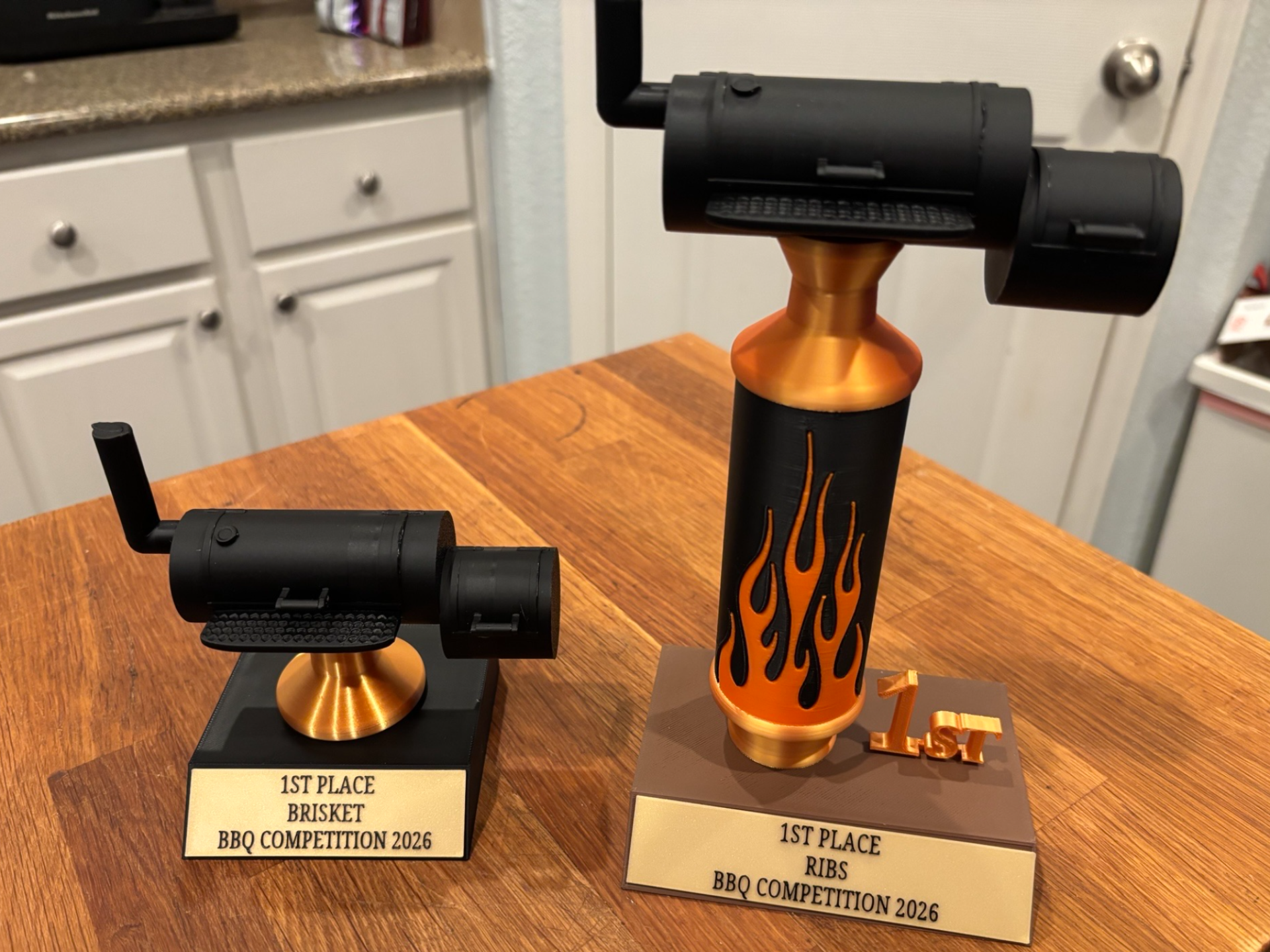Simple BBQ Competition Trophies & 2026/27 Plates 