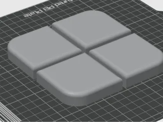 Skid Feet for Large Ikea Samla Tub