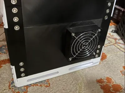 80MM fan and filter side panel - KWS rack