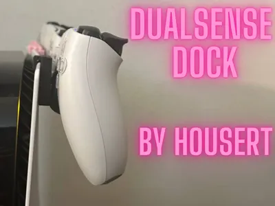 DualSense Dock PS5 Mount, Low Filament