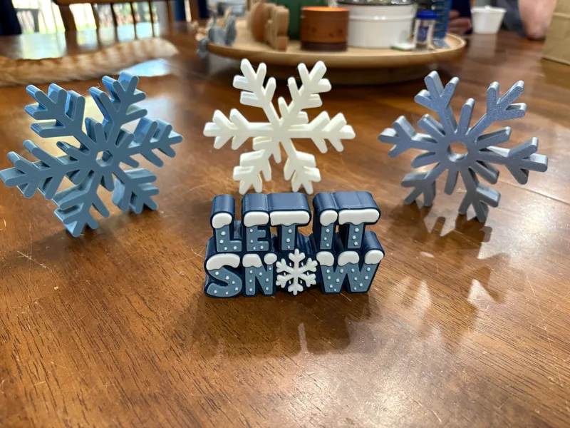 Snowflake Sillouhettes