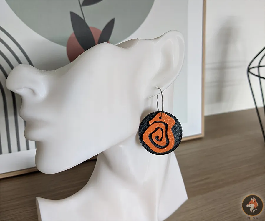 Boucles d’oreilles "Abstraits" view 2