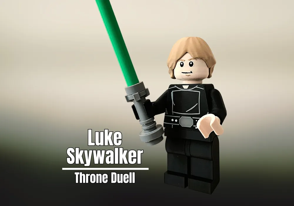 Luke Skywalker * 500% * Throne Duel Figure by JorgSacul MakerWorld ...