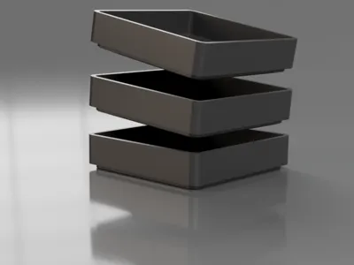 Stackable tray