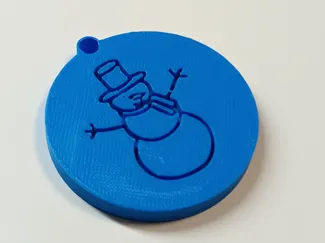 Snowman Ornament