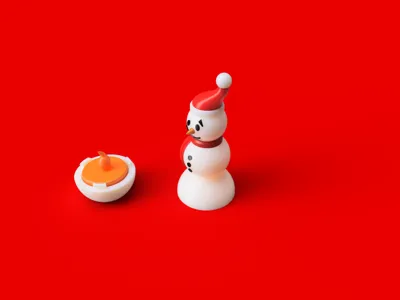 Snowman Tealight Holder
