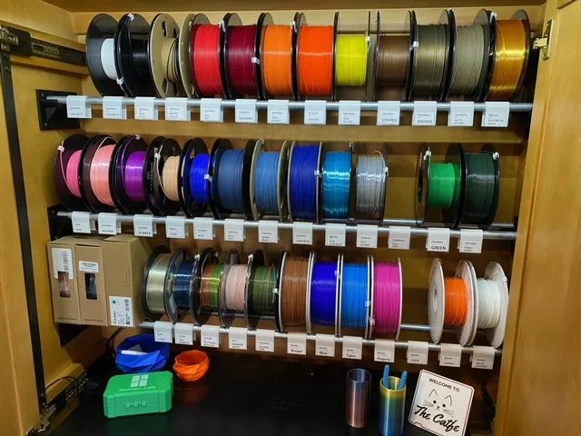 Filament Storage Wall Brackets