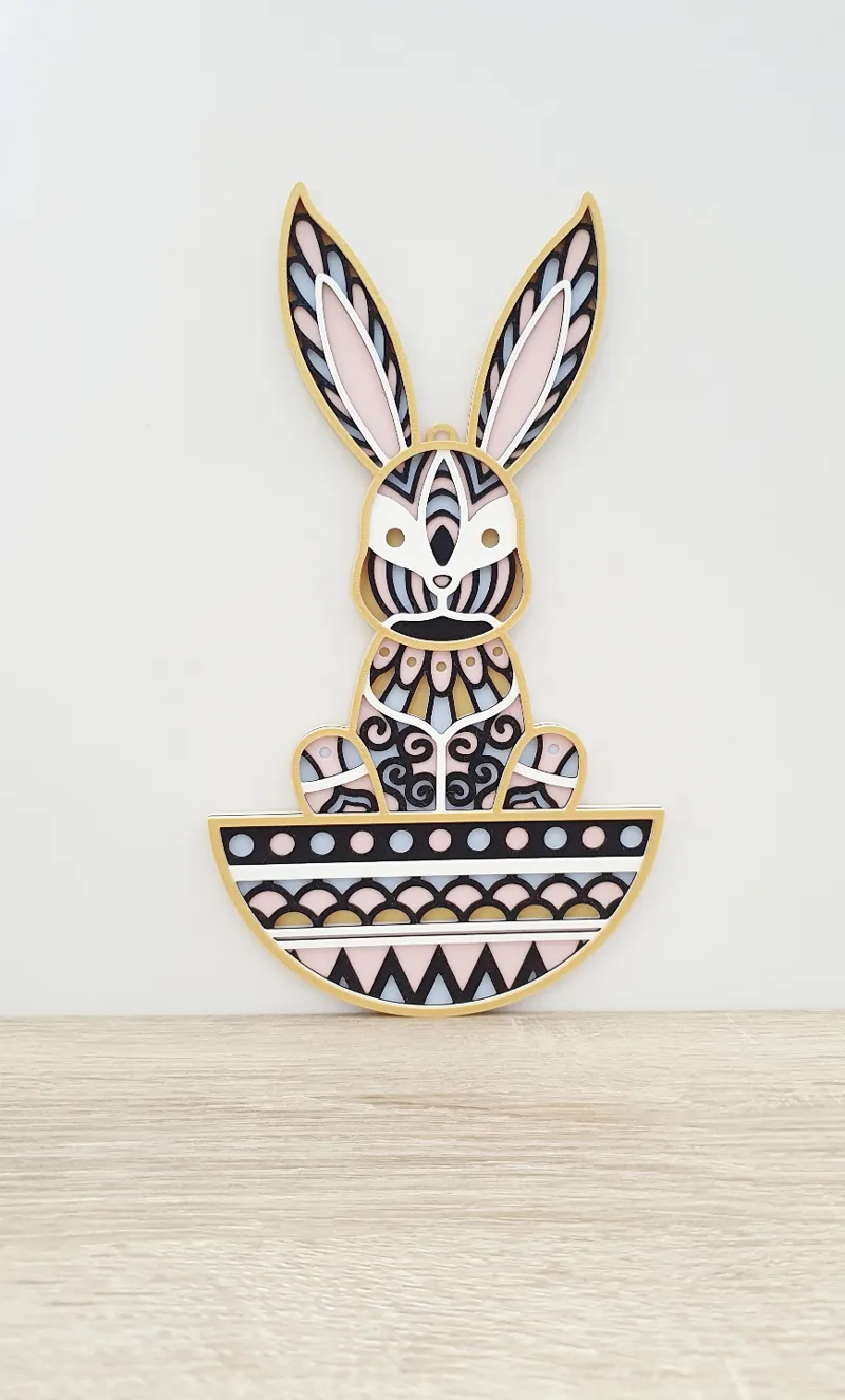 Multilayer Easter-bunny 01