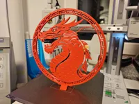 with stand! 0.2mm layer, 2 walls, 15% infill